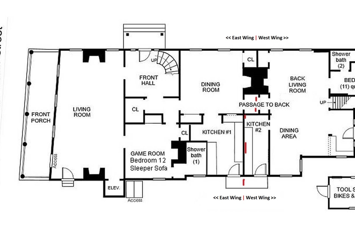 Captain Morse House West Wing Vacation Rental Mv