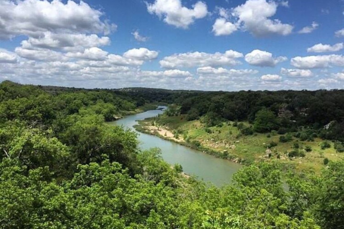 Reimers Ranch Park (swimming hole, mountain climbing, hiking, family fun)-just 12 miles away.